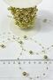 Gold Imitation Ribbon Pearl 10 Mt - 2