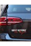 Yes Who We Live This Life Auto, Motorcycle, Helmet, Laptop Sticker 20x7 Cm - 2