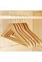 Clothes Hanger Wooden Clothes Hanger 24 Pieces Quality - 4