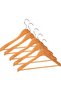 Clothes Hanger Wooden Clothes Hanger 24 Pieces Quality - 5