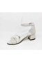 Girl's Strappy Heeled Shoes - 5