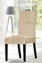 Velvet Chair Cover Chair Cover (Package Content: 6 Pieces)