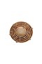 27cm Leather Tambourine with 5 Bells Wooden - 2
