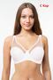 حمالة صدر نسائية من Ecru Underwire غير مدعومة بكأس C