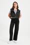 Black Super High Waist Wide Leg Jeans Loose Lycra Denim Trousers