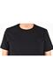 Crew Neck Plain T-Shirt/black/m - 4