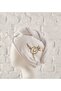 100% Cotton, Soft, Triga Mayer Velvet White Bonnet, Thermal and Bath Cap