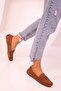 Tan Suede Women's Casual Shoes 17246 - 3