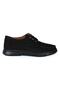 8522 Black Nubuck 100% Leather Men's Casual Shoes