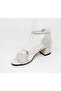 Girl's Strappy Heeled Shoes - 6
