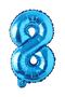 Blue Number Balloon Paw Patrol Characters Balloon Welcome Set Claw Gang - 4