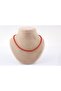 Certified Agate Natural Stone Necklace 4 Mm, M420 - 3