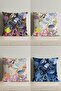 Special Design Double Sided Digital Printed Decorative Throw Pillow Cover 4 Pieces