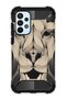 Galaxy A23 Compatible Case Tank Full Protection Antishock - Golden Lion Mandala