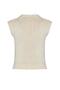 Stone Soft Textured Knitwear Vest Twoaw22Bz0033 - 6
