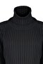Siyah Crop Basic Triko Kazak TWOAW22KZ0223 - 7