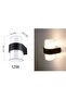 12 W Ip64 Modern Outdoor and Indoor Wall Sconce Lamp Waterproof - 4