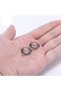 Gothic Perforated Vintage Double Link Chain Dangle Engagement Men's 316l Steel Earrings (pair) - 5