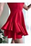 Rope Strap Princess Model Dress Red - 3