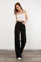 Miya Non-Fading Black L.i.k.r.a.l.ı. Super High Waist S.a.l.a.ş. Wide Leg Jean- Wide Leg