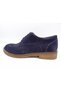 Winter Suede Men's Shoes Au05 Navy Blue - 4