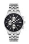 Men's Wristwatch with Calendar and Steel Strap