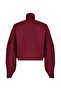 Bordo Basic Balıkçı Yaka Triko Kazak TWOAW21KZ0485 - 8