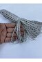 Silver Glitter Zigzag 20 Meters – Decorative Ribbon, Stylish Design, Women's Accessory – Decorative Ribbon - 6