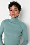 Mint Basic Turtleneck Sweater TWOAW21KZ1279 - 5