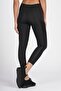 Black High Waist Women's Tights with Side Pockets - 2