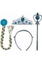 Frozen Elsa 3-Piece Hair Crown Wand Set