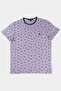 Lavander - Erkek Merserize Pamuk Basic T-shirt - 5