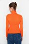 Orange Basic Turtleneck Sweater TWOAW21KZ1279 - 5