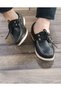 Thermo Sole Genuine Leather Laced Casual Shoes - 3