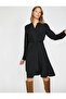 Button Detailed Dress - 3