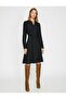 Button Detailed Dress - 4