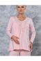 8258 Pregnant Maternity A Pleat Maternity Pajamas - 2