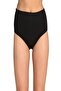 Women's black 3-pack 100% cotton panties - 2