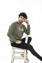 Erkek Yeşil Sweatshirt