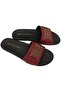 9827-15 Claret Red Women's Memory Foam Comfort Sole Anatomical Slippers - 6