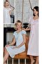 4715 Pregnant Maternity Lez Lace Maternity Nightgown