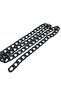 Acrylic Flat Black Chain (1 Meter) - 3