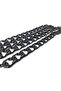 Acrylic Flat Black Chain (1 Meter) - 4