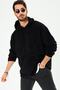 Men's Hooded Oversize Outdoor Retro Fleece Hoodie 21w801 - 2