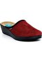 9932 Claret Red 36-41 Gel System Anatomical Heel Spur Slippers - 4