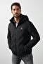 Hooded Men's Coat Henry Coat Black 100565229 - 2