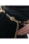 Women's Gold Color Chain Belt