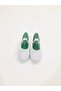 White Canvas Double Sole Ballet Shoes - 2