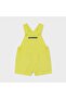Baby Boy Linen Salopet Green