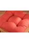 Gold Tile Fluffy Chair Cushion Special Stitched Lace up 40X40Cm - 3
